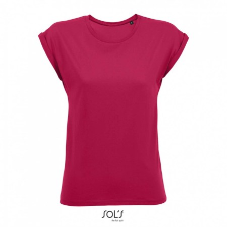 Γυναικείο T-shirt (Melba 01406) φουξ